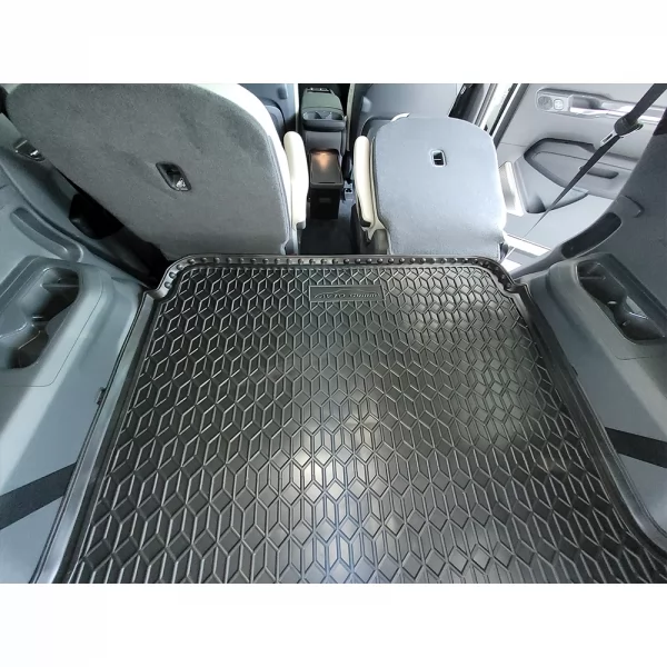 Килимки багажнику поліуретанові (6місць) (великий) KIA (КІА) EV9-(6місць) - 5