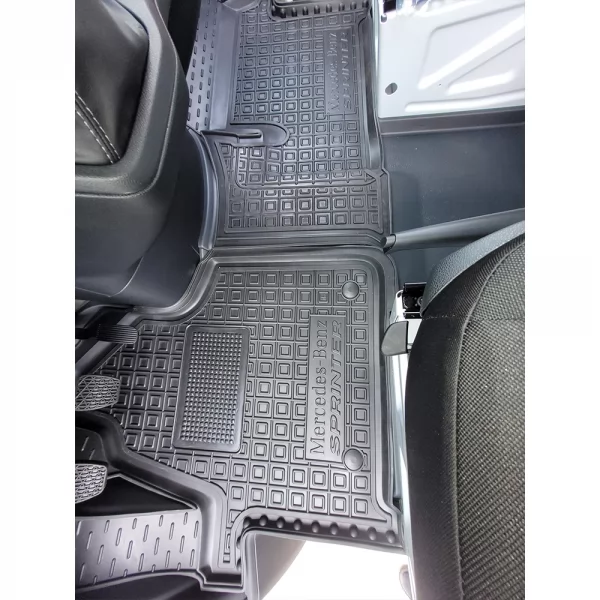Килимки салону поліуретанові MERCEDES (Мерседес) Sprinter (W907) (2018>) 1+1/1+2 - 5
