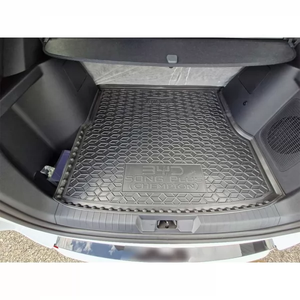 Килимки багажнику поліуретанові верхня полиця (з сабвуфером) BYD (БіАйДі) Song Plus  - 1