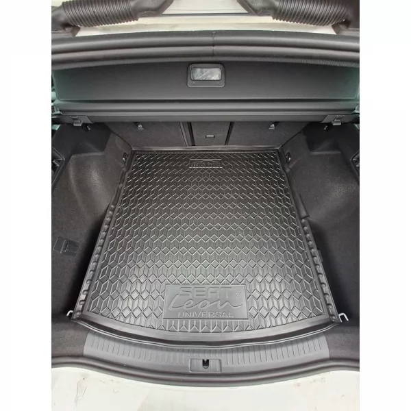 Polyurethane trunk mats universal (top shelf) SEAT Leon (2021>) - 1