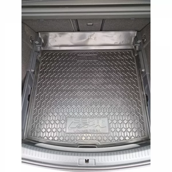 Килимки багажнику поліуретанові  універсал (нижня полка) SEAT (Сеат) Leon (2021>) - 3