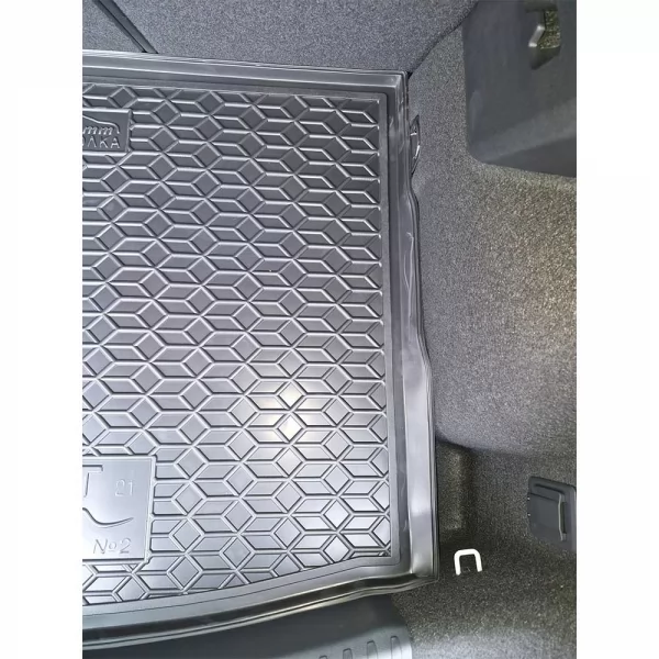 Килимки багажнику поліуретанові  хетчбек №2 дворівневий (верхня полка) SEAT (Сеат) Leon (2021>) - 4