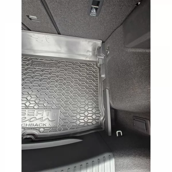 Килимки багажнику поліуретанові хетчбек №2 дворівневий (нижня полка) SEAT (Сеат) Leon (2021>) - 3