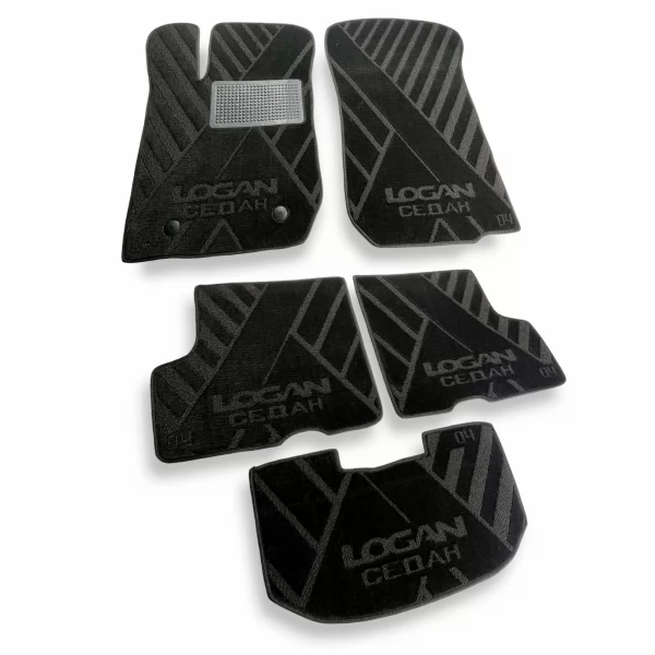 Interior textile mats RENAULT Logan (2004-2012) sedan - 3