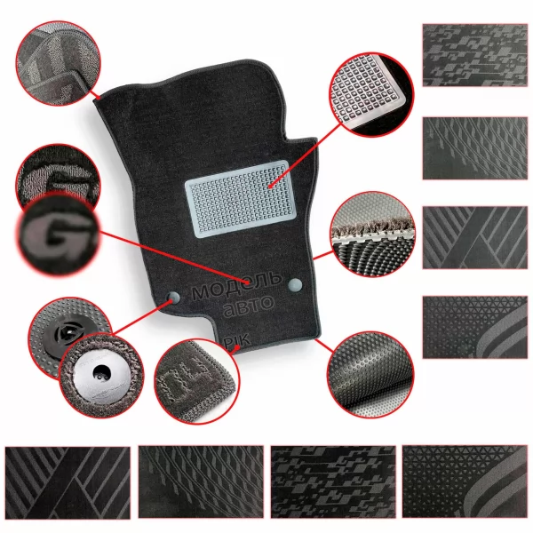 Килимки салону текстильні        RENAULT (Рено) Master lll (2019>)