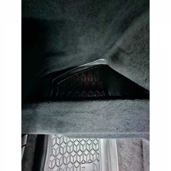 Килимки багажнику поліуретанові задній (нижня ніша) TESLA (Тесла) Model S (2012-2020) - 3