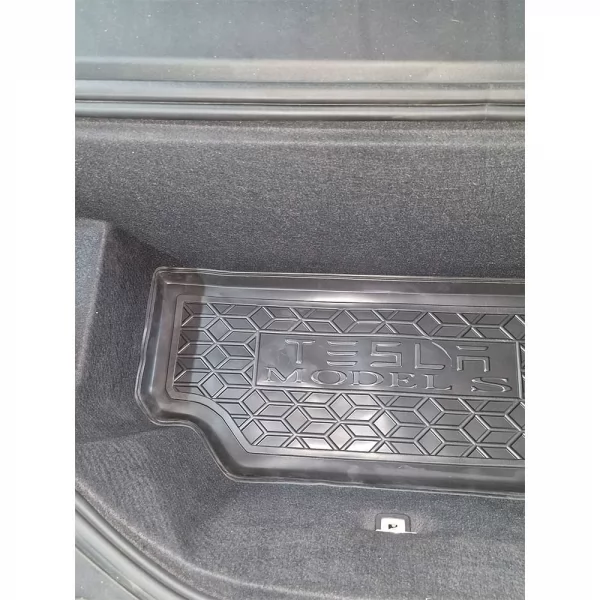 Килимки багажнику поліуретанові 4WD передній  TESLA (Тесла) Model S (2012-2020) - 3