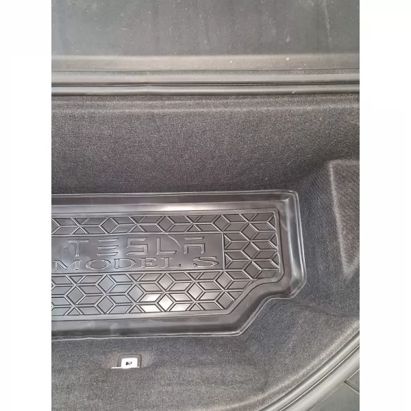 Килимки багажнику поліуретанові 4WD передній  TESLA (Тесла) Model S (2012-2020) - 4