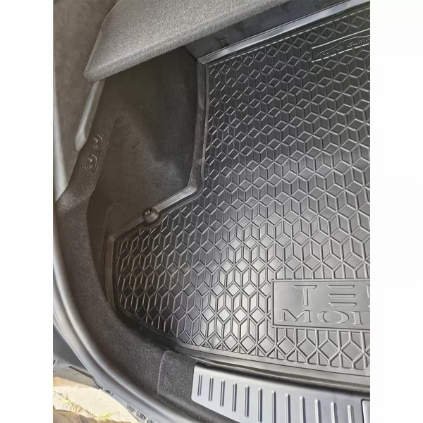 Килимки багажнику поліуретанові задній великий TESLA (Тесла) Model S (2021>) - 6