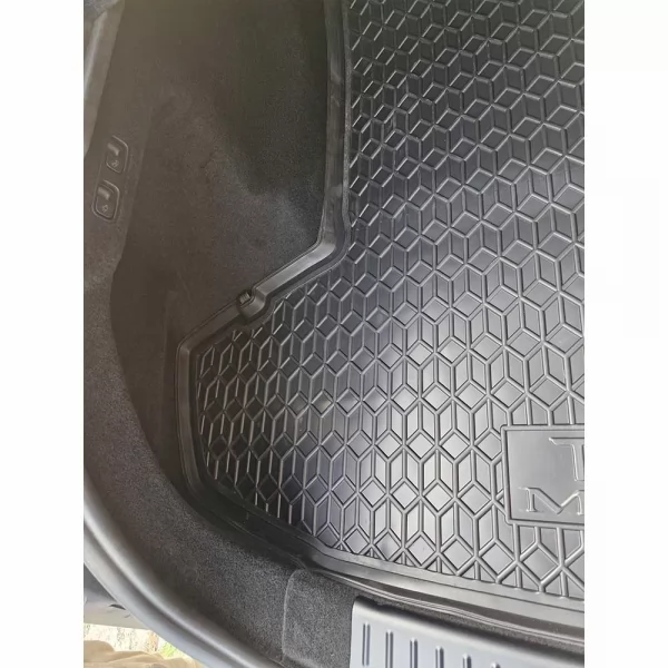 Килимки багажнику поліуретанові задній великий TESLA (Тесла) Model S (2021>) - 7