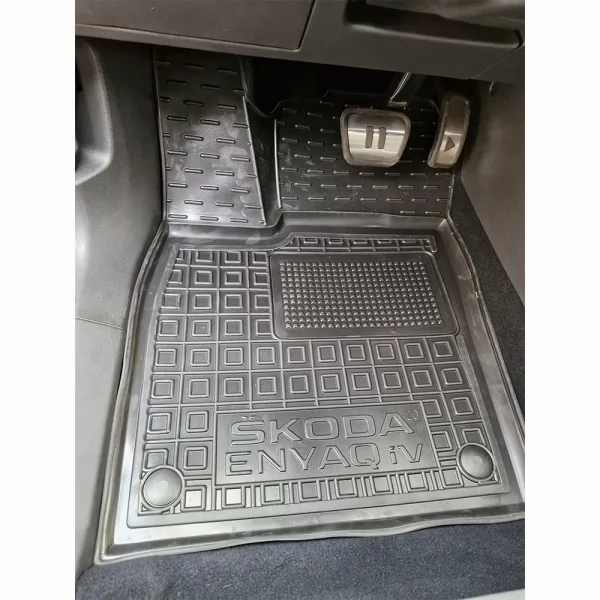 Килимки салону поліуретанові  SKODA (Шкода) Enyaq iV (fastback/coupe) - 1