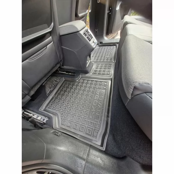 Килимки салону поліуретанові  SKODA (Шкода) Enyaq iV (fastback/coupe) - 7