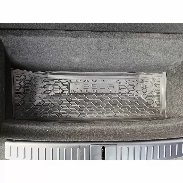 Килимки багажнику задня+передня ніша TESLA (Тесла) Model S (2021>)