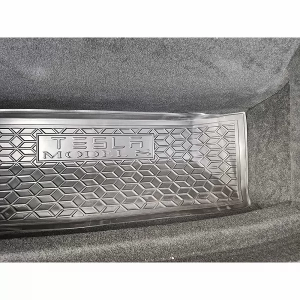 Килимки багажнику задня+передня ніша TESLA (Тесла) Model S (2021>) - 4