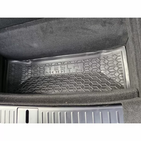Килимки багажнику задня+передня ніша TESLA (Тесла) Model S (2021>) - 5
