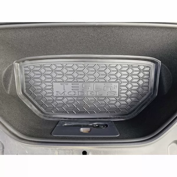 Килимки багажнику задня+передня ніша TESLA (Тесла) Model S (2021>) - 7