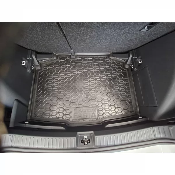 Килимки багажнику поліуретанові SKODA (Шкода) Fabia lV (2021>)