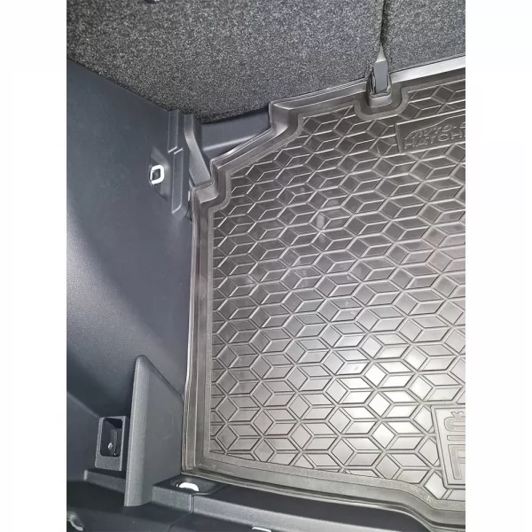 Килимки багажнику поліуретанові SKODA (Шкода) Fabia lV (2021>) - 3