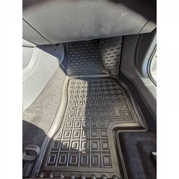 Килимки салону поліуретанові SKODA (Шкода) Fabia lV (2021>) - 3