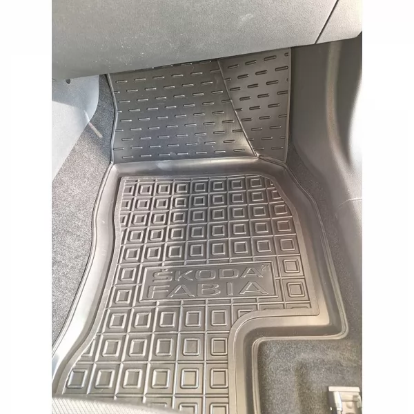 Килимки салону поліуретанові SKODA (Шкода) Fabia lV (2021>) - 4