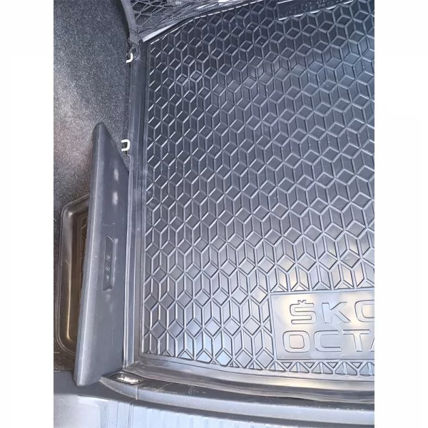 Polyurethane trunk mats universal SKODA Octavia A8 (2020>) - 4