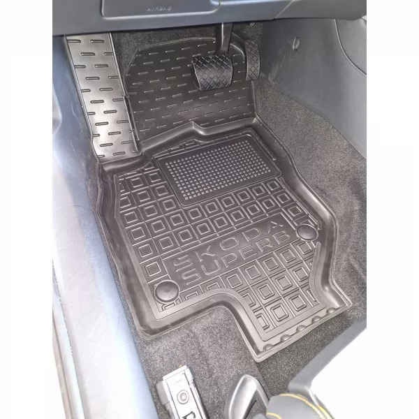 Килимки салону поліуретанові  SKODA (Шкода) SuperB IV (2024>)