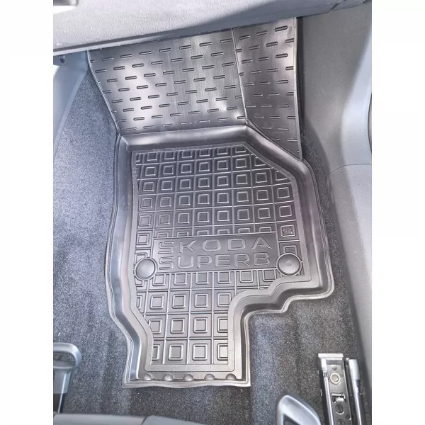 Килимки салону поліуретанові  SKODA (Шкода) SuperB IV (2024>) - 3