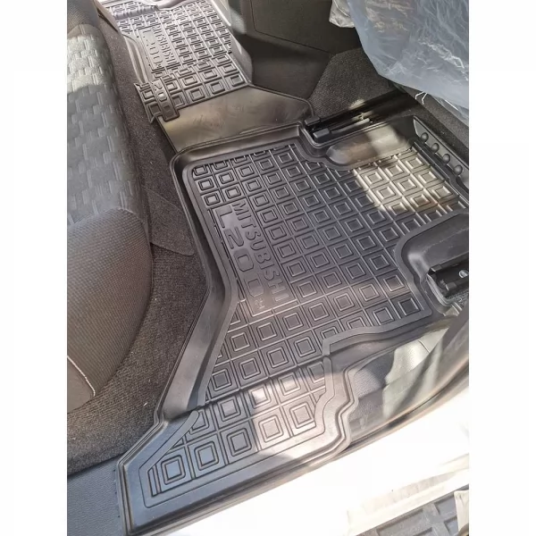 Килимки салону поліуретанові  MITSUBISHI (Міцубісі) L200 Triton Ultimate (2024>)  - 7