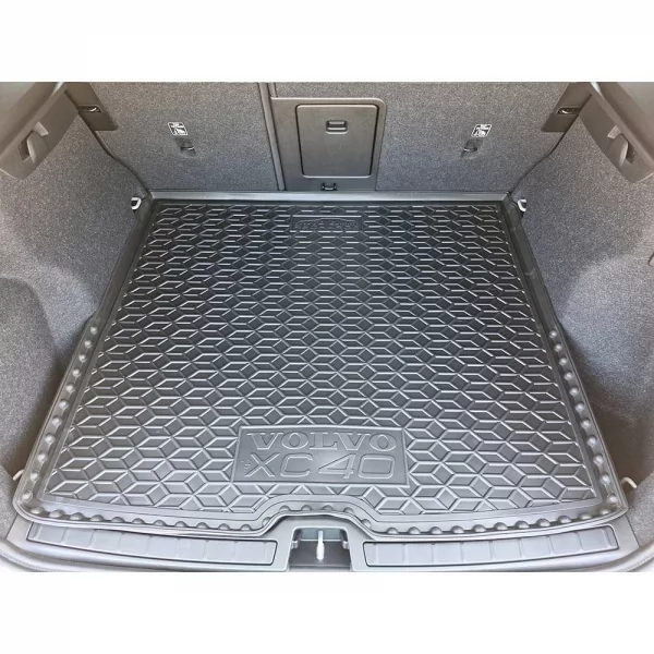 Килимки багажнику поліуретанові  VOLVO (Вольво) XC40 Recharge (2020>) (РHEV) MOD - 1