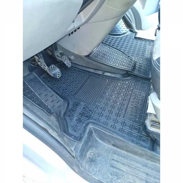 Килимки салону полiуритановi VW (ФольксВаген) T 5 (2010>) Transporter 1+1 - 1