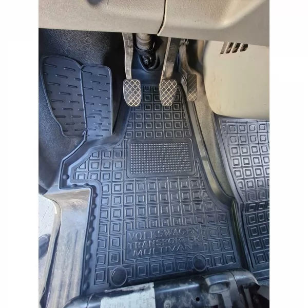 Килимки салону полiуритановi VW (ФольксВаген) T 5 (2010>) Transporter 1+1 - 2