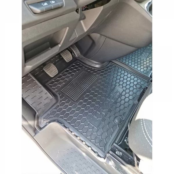 Килимки салону полiуритановi RENAULT (Рено) Trafic lll (2015>) 1+2 (передні) - 1