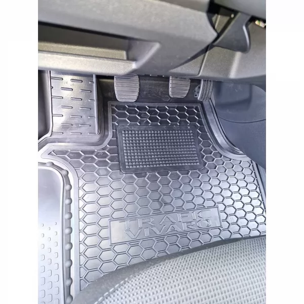 Килимки салону полiуритановi RENAULT (Рено) Trafic lll (2015>) 1+2 (передні) - 2