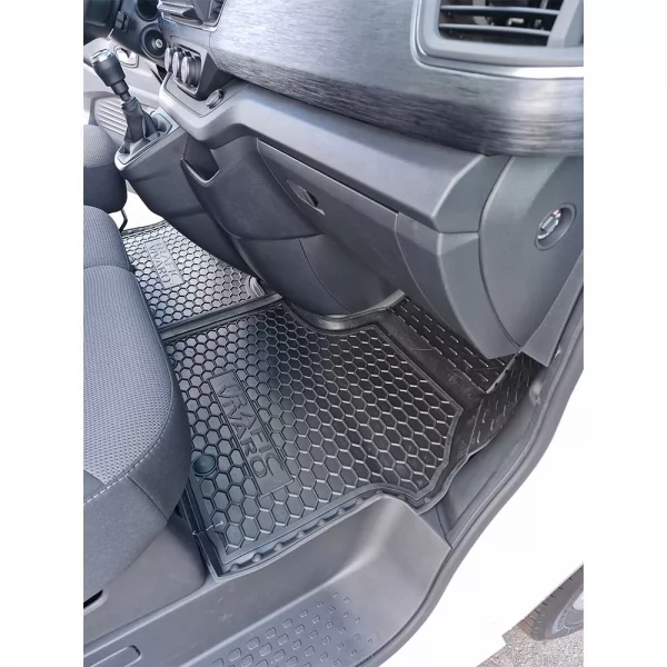 Килимки салону полiуритановi RENAULT (Рено) Trafic lll (2015>) 1+2 (передні) - 9