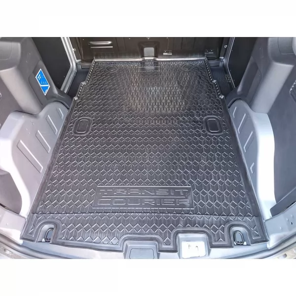 Polyurethane trunk mats FORD Transit Courier (2025>) 1+1 cargo - 9