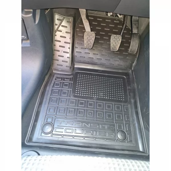 Polyurethane interior mats FORD Transit Courier (2025>) 1+1 cargo - 3