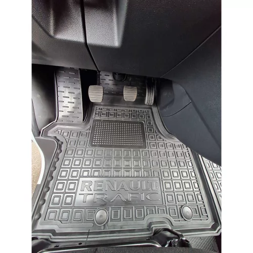 Килимки салону полiуритановi RENAULT (Рено) Trafic (2021-) 1+2 (вантажний, пасажирський) - 3