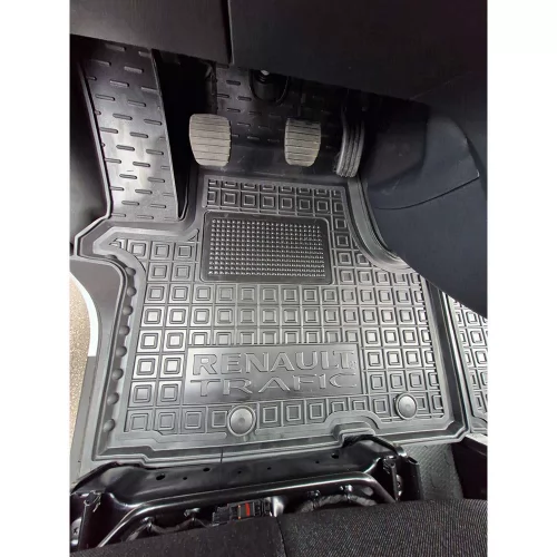 Килимки салону полiуритановi RENAULT (Рено) Trafic (2021-) 1+2 (вантажний, пасажирський) - 4