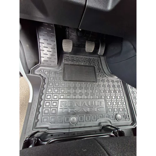 Килимки салону полiуритановi RENAULT (Рено) Trafic (2021-) 1+2 (вантажний, пасажирський) - 5
