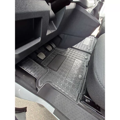 Килимки салону полiуритановi RENAULT (Рено) Trafic (2021-) 1+2 (вантажний, пасажирський) - 6