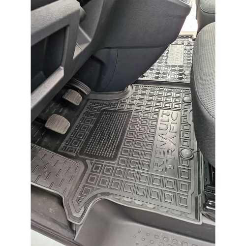 Килимки салону полiуритановi RENAULT (Рено) Trafic (2021-) 1+2 (вантажний, пасажирський) - 9