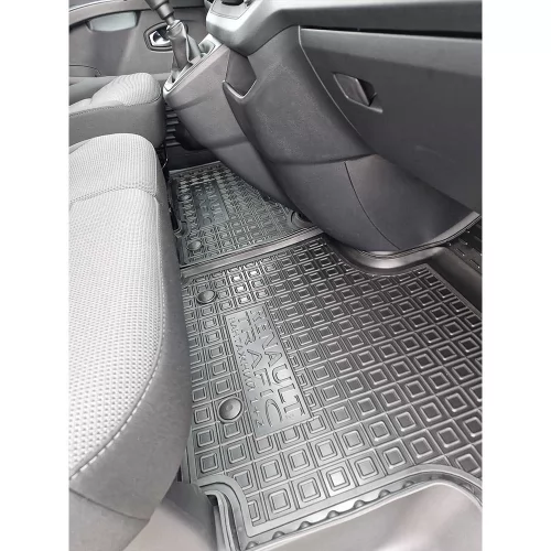 Килимки салону полiуритановi RENAULT (Рено) Trafic (2021-) 1+2 (вантажний, пасажирський) - 1