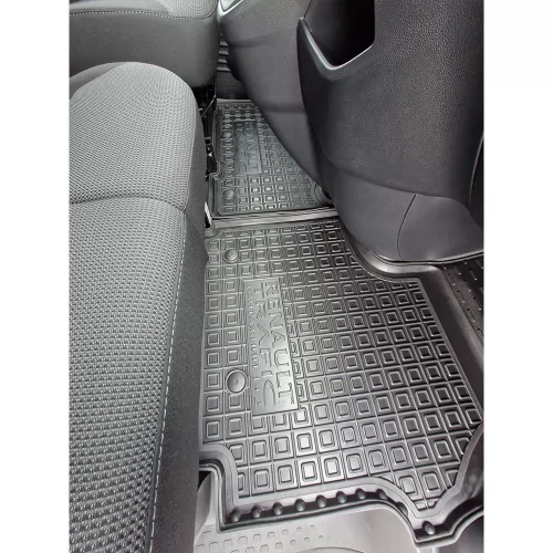 Килимки салону полiуритановi RENAULT (Рено) Trafic (2021-) 1+2 (вантажний, пасажирський) - 4