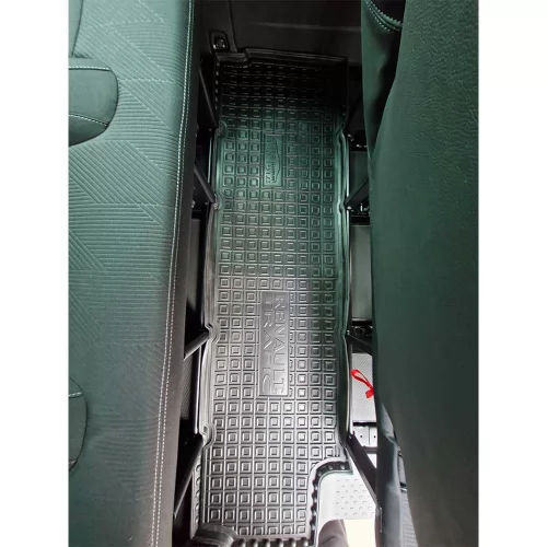 Килимки салону полiуритановi 2-3 ряд RENAULT (Рено) Trafic (2021-) 1+2 (вантажний, пасажирський) - 6