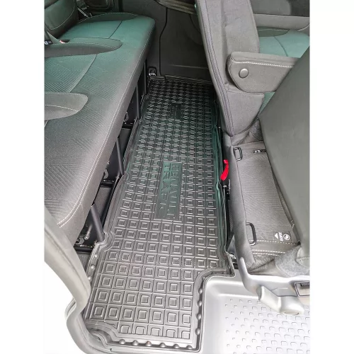 Килимки салону полiуритановi 2-3 ряд RENAULT (Рено) Trafic (2021-) 1+2 (вантажний, пасажирський) - 8