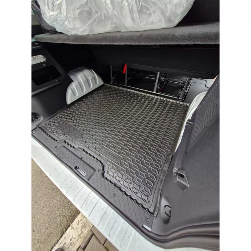 Килимки багажнику полiуритановий  RENAULT (Рено) Trafic (2021-) 1+2 (вантажний, пасажирський) - 4