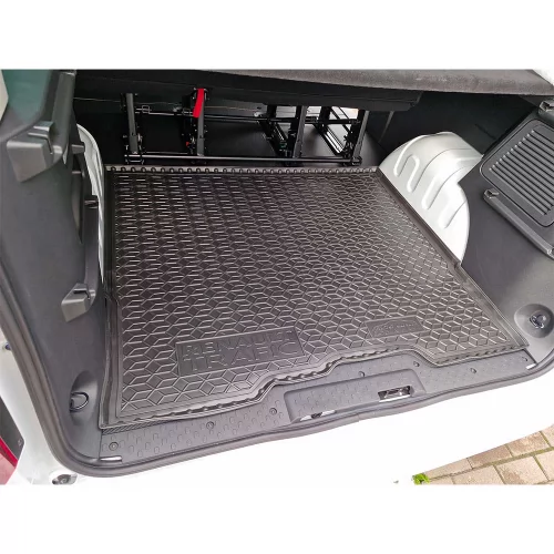 Килимки багажнику полiуритановий  RENAULT (Рено) Trafic (2021-) 1+2 (вантажний, пасажирський) - 6