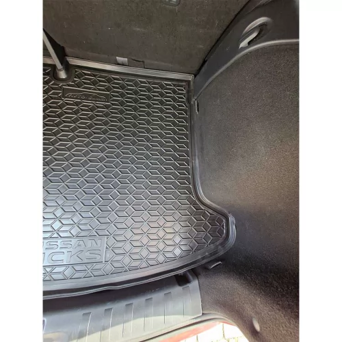 Polyurethane trunk mats NISSAN Kicks (2016) - 1