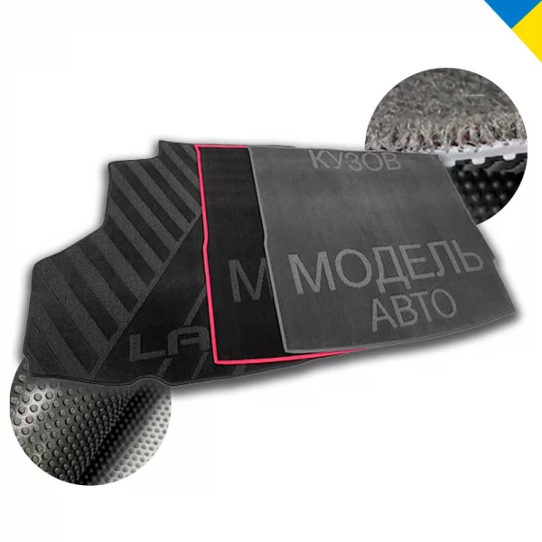 Килимок багажнику текстильний VW (ФольксВаген) Golf 3