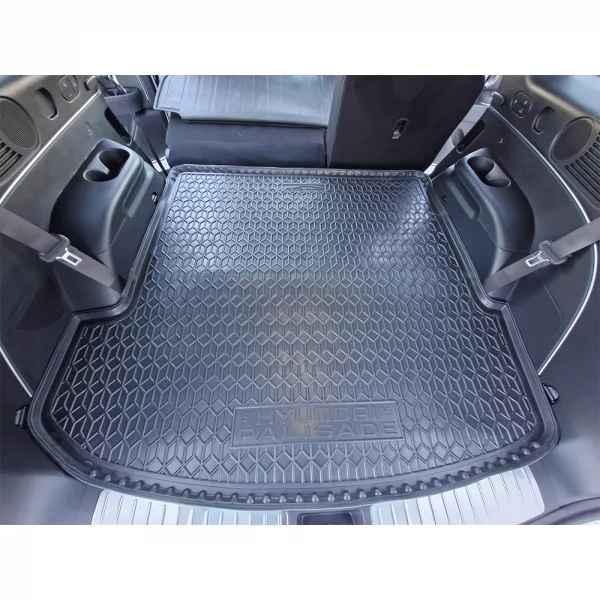 Килимки багажнику полiуритановий (8/5 місць)     HYUNDAI (Хюндай) Palisade 8 ІІ (8місць) (2025-) 